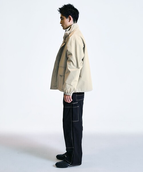 City Ambient Products（シティアンビエントプロダクツ）の「City Ambient Products: カラーステッチ ダブルニー ペインター パンツ（その他パンツ・メンズ・ブラック/ベージュ/ダークグレー・LARGE/MEDIUM/SMALL）」の15枚目の写真