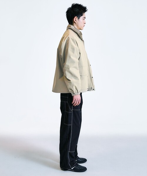 City Ambient Products（シティアンビエントプロダクツ）の「City Ambient Products: カラーステッチ ダブルニー ペインター パンツ（その他パンツ・メンズ・ブラック/ベージュ/ダークグレー・LARGE/MEDIUM/SMALL）」の17枚目の写真