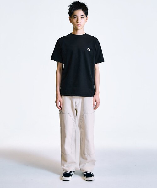 City Ambient Products（シティアンビエントプロダクツ）の「City Ambient Products: カラーステッチ ダブルニー ペインター パンツ（その他パンツ・メンズ・ブラック/ベージュ/ダークグレー・LARGE/MEDIUM/SMALL）」の21枚目の写真