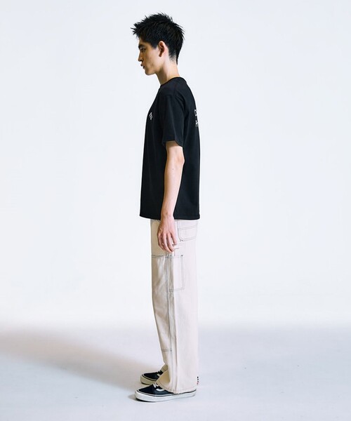 City Ambient Products（シティアンビエントプロダクツ）の「City Ambient Products: カラーステッチ ダブルニー ペインター パンツ（その他パンツ・メンズ・ブラック/ベージュ/ダークグレー・LARGE/MEDIUM/SMALL）」の22枚目の写真
