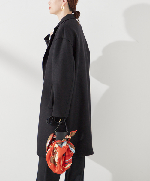 セール】別注【HARRIS WHARF LONDON】Women oversized coat
