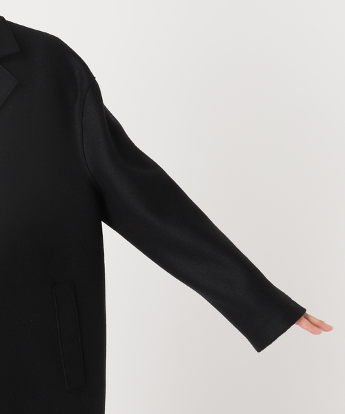 HARRIS WHARF LONDON(ハリスワーフロンドン)の「別注【HARRIS WHARF LONDON】Women oversized coat:コート(その他アウター・レディース・ブラック・42)」の15枚目の写真
