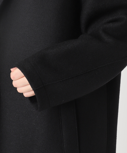 HARRIS WHARF LONDON(ハリスワーフロンドン)の「別注【HARRIS WHARF LONDON】Women oversized coat:コート(その他アウター・レディース・ブラック・42)」の16枚目の写真