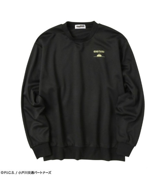 Mac-House(マックハウス)の「【 ステッカー付 】ODDTAXI オッドタクシー バックプリントプルオーバー(Tシャツ/カットソー・メンズ・ブラック/ホワイト/ネイビー・M/L)」の15枚目の写真