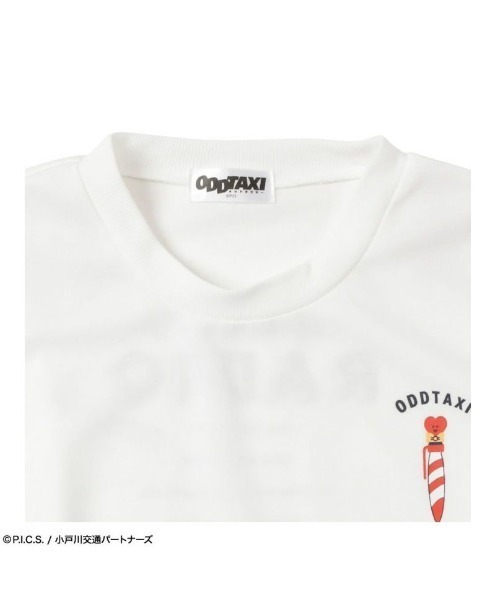 Mac-House(マックハウス)の「【 ステッカー付 】ODDTAXI オッドタクシー バックプリントプルオーバー(Tシャツ/カットソー・メンズ・ブラック/ホワイト/ネイビー・M/L)」の20枚目の写真
