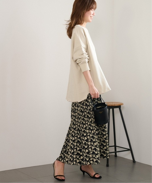 JOURNAL STANDARD relume(ジャーナルスタンダード レリューム)の「《追加》オーバーサイズロングスウェット(スウェット・レディース・オレンジ/アイボリー/チャコールグレー/ブルー・FREE)」の18枚目の写真