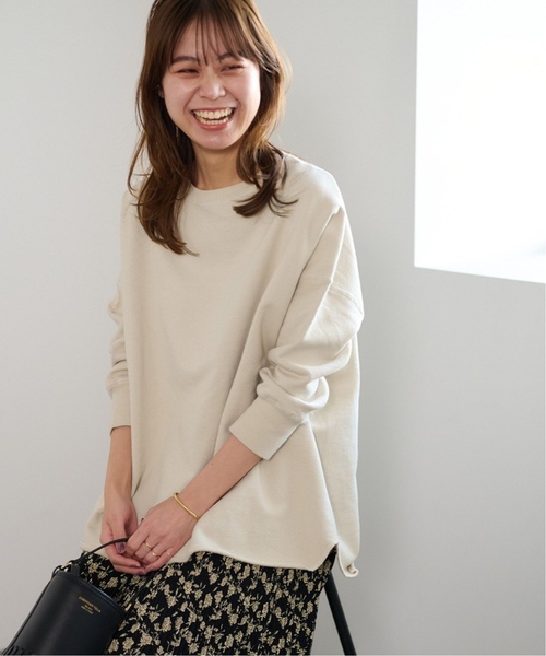JOURNAL STANDARD relume(ジャーナルスタンダード レリューム)の「《追加》オーバーサイズロングスウェット(スウェット・レディース・オレンジ/アイボリー/チャコールグレー/ブルー・FREE)」の22枚目の写真