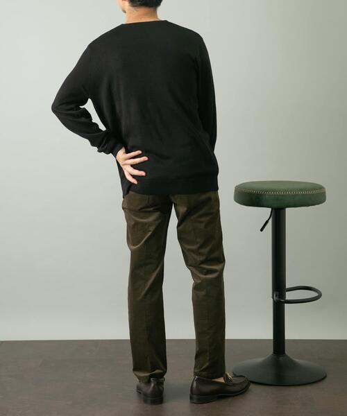 URBAN RESEARCH ROSSO MEN(アーバンリサーチロッソメン)の「『一部WEB限定カラー』『XLサイズあり』『UR TECH』ハイゲージクルーネックニット(ニット/セーター・メンズ・ブラック/ライトブラウン/グレー/ネイビー/ベージュ・MEDIUM/X-LARGE/LARGE)」の15枚目の写真
