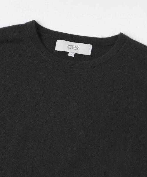 URBAN RESEARCH ROSSO MEN(アーバンリサーチロッソメン)の「『一部WEB限定カラー』『XLサイズあり』『UR TECH』ハイゲージクルーネックニット(ニット/セーター・メンズ・ブラック/ライトブラウン/グレー/ネイビー/ベージュ・MEDIUM/X-LARGE/LARGE)」の18枚目の写真