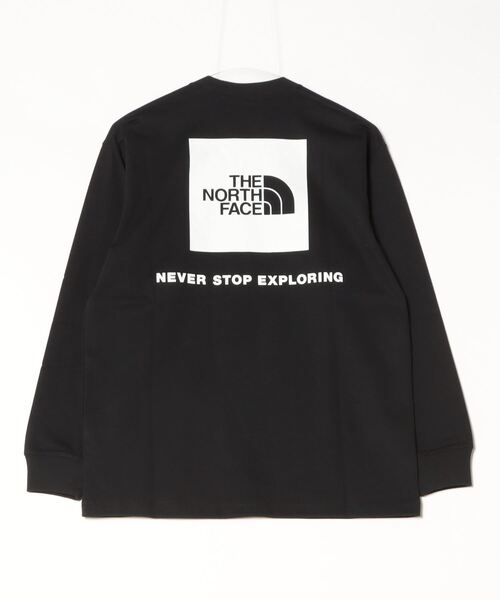 THE NORTH FACE(ザノースフェイス)の「ザ ノース フェイス THE NORTH FACE L/S Back Square Logo Tee_ロングスリーブバックスクエアロゴティー(Tシャツ/カットソー・メンズ・ホワイト/ブラック/ブルー/グレー・SS/S/M/L/XL/2XL)」の5枚目の写真