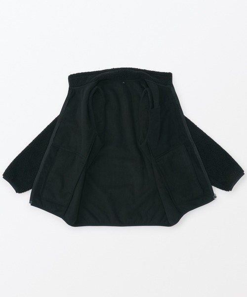 無印良品（ムジルシリョウヒン）の「紳士　ボアフリースジャケット（その他アウター・メンズ・ダークグリーン/サンドベージュ/ブラック/ベージュ・XL/L/M/S）」の10枚目の写真