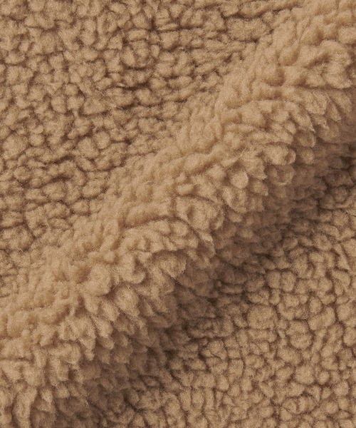 無印良品（ムジルシリョウヒン）の「紳士　ボアフリースジャケット（その他アウター・メンズ・ダークグリーン/サンドベージュ/ブラック/ベージュ・XL/L/M/S）」の20枚目の写真