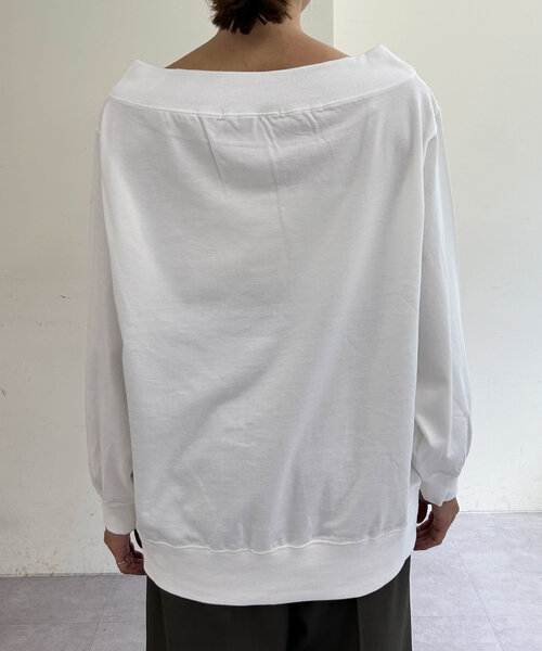 SHENERY(シーナリー)の「オフショルダートップス(Tシャツ/カットソー・レディース・ブラック/オフホワイト/モカ/チャコールグレー・FREE)」の20枚目の写真