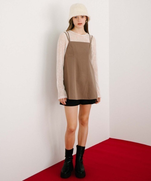 archives（アルシーヴ）の「厚底ショートブーツ（ブーツ・レディース・ブラウン/ブラック・MEDIUM/LARGE）」の5枚目の写真