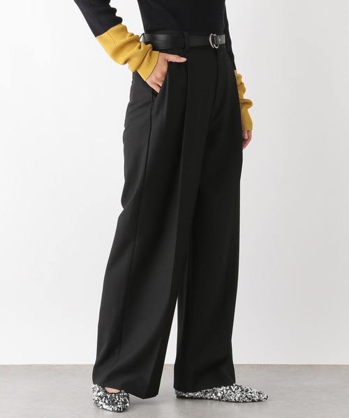 LEPSIM(レプシィム)の「TRワイドスラックスパンツ 133625(スラックス・レディース・ブラウン/グレー/ブラック・LARGE/MEDIUM)」の5枚目の写真