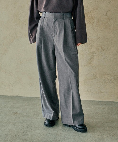 セール】TRワイドスラックスパンツ 133625（スラックス）｜LEPSIM