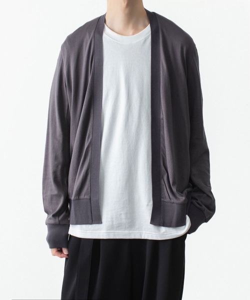 ATTACHMENT(アタッチメント)の「ハイウエット ジャージー カーディガン / HIGH WET JERSEY CARDIGAN(カーディガン/ボレロ・メンズ・ダークグレー/ライトグレー/ブラック・1/2/3)」の21枚目の写真
