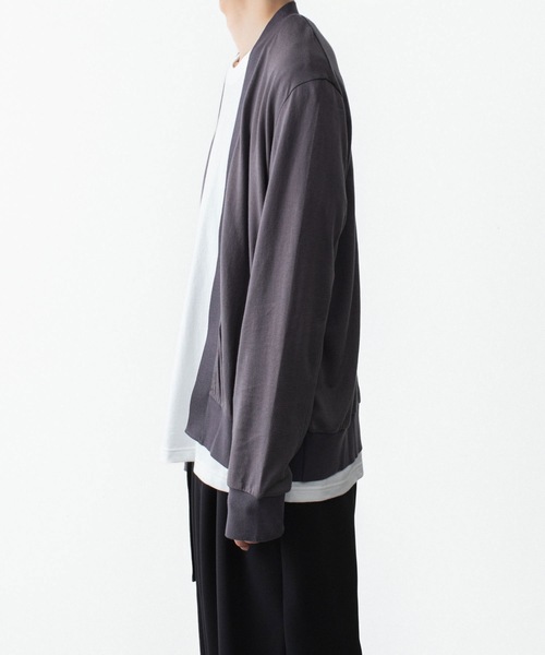 ATTACHMENT(アタッチメント)の「ハイウエット ジャージー カーディガン / HIGH WET JERSEY CARDIGAN(カーディガン/ボレロ・メンズ・ダークグレー/ライトグレー/ブラック・1/2/3)」の20枚目の写真