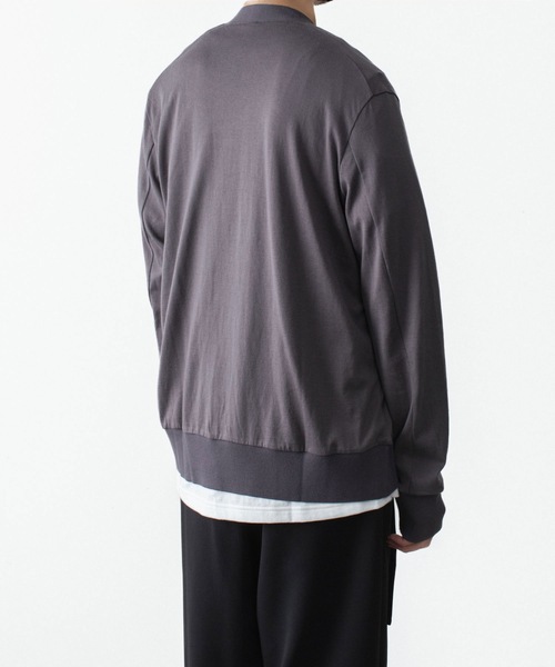 ATTACHMENT(アタッチメント)の「ハイウエット ジャージー カーディガン / HIGH WET JERSEY CARDIGAN(カーディガン/ボレロ・メンズ・ダークグレー/ライトグレー/ブラック・1/2/3)」の19枚目の写真