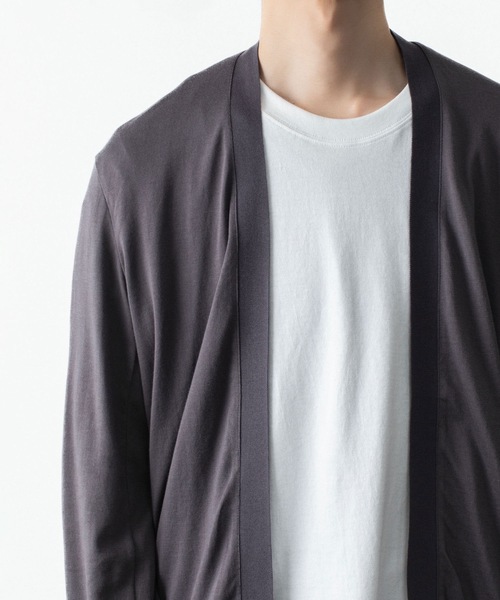 ATTACHMENT(アタッチメント)の「ハイウエット ジャージー カーディガン / HIGH WET JERSEY CARDIGAN(カーディガン/ボレロ・メンズ・ダークグレー/ライトグレー/ブラック・1/2/3)」の18枚目の写真