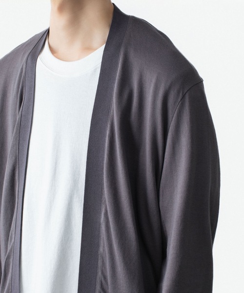 ATTACHMENT(アタッチメント)の「ハイウエット ジャージー カーディガン / HIGH WET JERSEY CARDIGAN(カーディガン/ボレロ・メンズ・ダークグレー/ライトグレー/ブラック・1/2/3)」の17枚目の写真