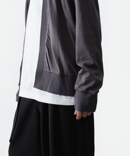 ATTACHMENT(アタッチメント)の「ハイウエット ジャージー カーディガン / HIGH WET JERSEY CARDIGAN(カーディガン/ボレロ・メンズ・ダークグレー/ライトグレー/ブラック・1/2/3)」の16枚目の写真