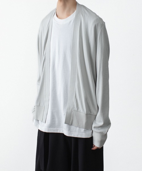 ATTACHMENT(アタッチメント)の「ハイウエット ジャージー カーディガン / HIGH WET JERSEY CARDIGAN(カーディガン/ボレロ・メンズ・ダークグレー/ライトグレー/ブラック・1/2/3)」の13枚目の写真