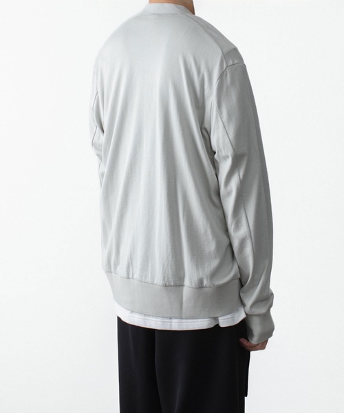 ATTACHMENT(アタッチメント)の「ハイウエット ジャージー カーディガン / HIGH WET JERSEY CARDIGAN(カーディガン/ボレロ・メンズ・ダークグレー/ライトグレー/ブラック・1/2/3)」の11枚目の写真