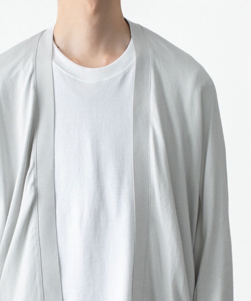 ATTACHMENT(アタッチメント)の「ハイウエット ジャージー カーディガン / HIGH WET JERSEY CARDIGAN(カーディガン/ボレロ・メンズ・ダークグレー/ライトグレー/ブラック・1/2/3)」の10枚目の写真