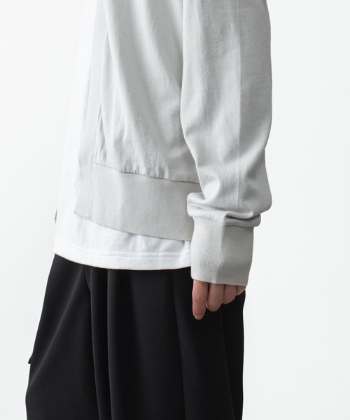 ATTACHMENT(アタッチメント)の「ハイウエット ジャージー カーディガン / HIGH WET JERSEY CARDIGAN(カーディガン/ボレロ・メンズ・ダークグレー/ライトグレー/ブラック・1/2/3)」の8枚目の写真