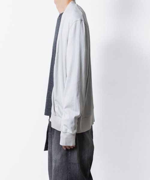 ATTACHMENT（アタッチメント）の「ハイウエット ジャージー カーディガン / HIGH WET JERSEY CARDIGAN（カーディガン/ボレロ・メンズ・ダークグレー/ライトグレー/ブラック・1/2/3）」の19枚目の写真