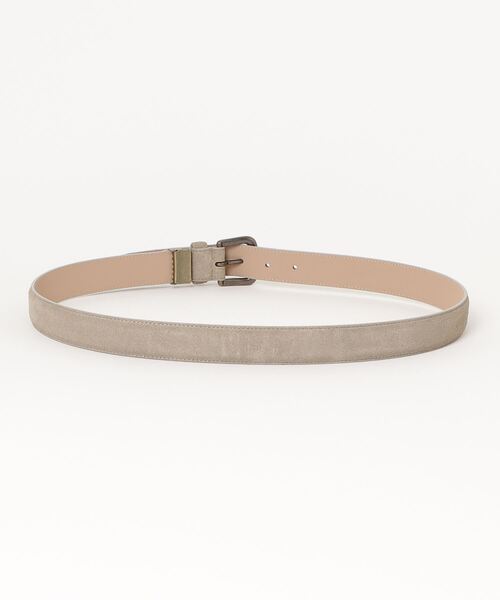 Perfect Suit FActory（パーフェクトスーツファクトリー）の「【国産】スエードベルト　無地　ブラック/グレー/ブラウン（ベルト・メンズ・ブラック/グレー/ブラウン・FREE）」の4枚目の写真