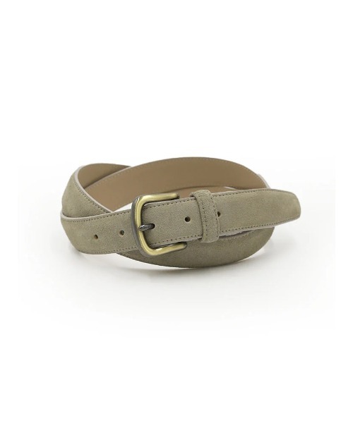 Perfect Suit FActory（パーフェクトスーツファクトリー）の「【国産】スエードベルト　無地　ブラック/グレー/ブラウン（ベルト・メンズ・ブラック/グレー/ブラウン・FREE）」の3枚目の写真