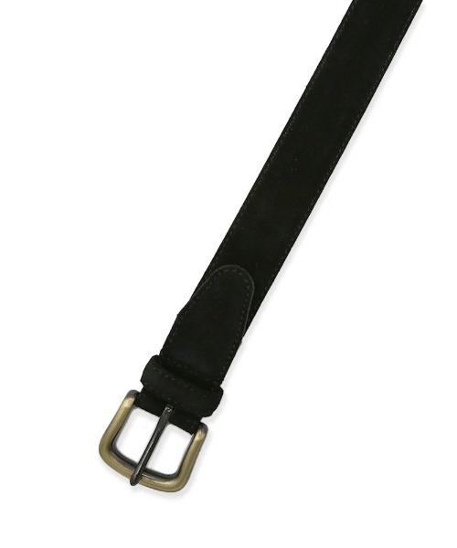 Perfect Suit FActory（パーフェクトスーツファクトリー）の「【国産】スエードベルト　無地　ブラック/グレー/ブラウン（ベルト・メンズ・ブラック/グレー/ブラウン・FREE）」の5枚目の写真