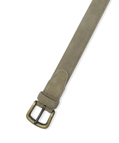 Perfect Suit FActory（パーフェクトスーツファクトリー）の「【国産】スエードベルト　無地　ブラック/グレー/ブラウン（ベルト・メンズ・ブラック/グレー/ブラウン・FREE）」の8枚目の写真