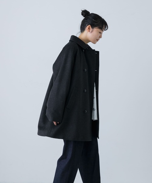 【かぐれ】ウールシングルPコート かぐれ（カグレ）の「ウールシングルPコート（ピーコート）」 - WEAR