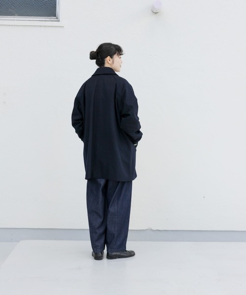 【かぐれ】ウールシングルPコート かぐれ（カグレ）の「ウールシングルPコート（ピーコート）」 - WEAR