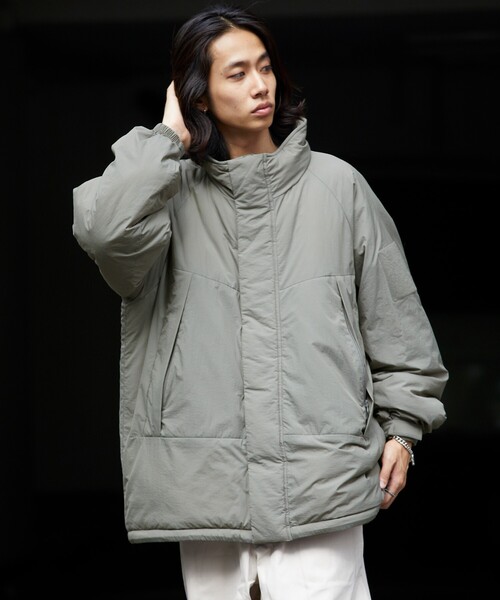 Firsthand（ファーストハンド）の「Firsthand/ファーストハンド PRIMALOFT LV7 JACKET / プリマロフトレベル7ジャケット / 中綿ジャケット（ブルゾン・メンズ・オリーブ/ブラック・3/2/1）」の6枚目の写真