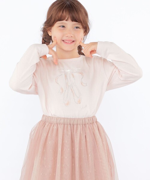 SHIPS KIDS:100～130cm / バレエ 長袖 TEE（Tシャツ/カットソー）｜SHIPS（シップス）