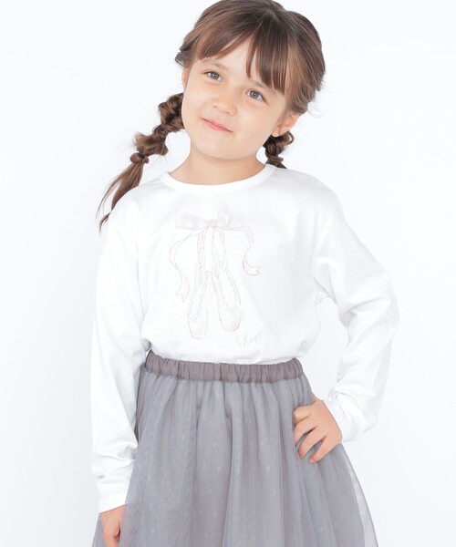 SHIPS KIDS:100～130cm / バレエ 長袖 TEE（Tシャツ/カットソー）｜SHIPS（シップス）