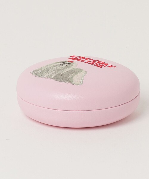 fredy emue（フレディエミュ）の「【Jolie Joli/ジョリジョリ】キャリング刺繍ラウンドケース（ポーチ・レディース・シルバー/ブルー/グリーン/ピンク・FREE）」の16枚目の写真