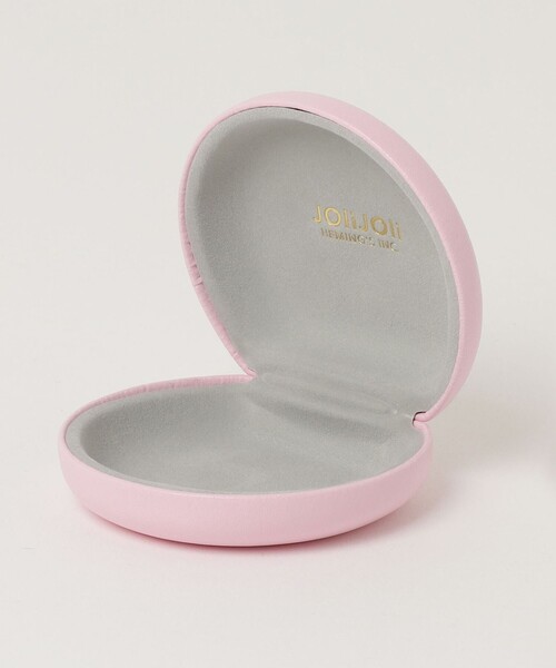 fredy emue（フレディエミュ）の「【Jolie Joli/ジョリジョリ】キャリング刺繍ラウンドケース（ポーチ・レディース・シルバー/ブルー/グリーン/ピンク・FREE）」の18枚目の写真