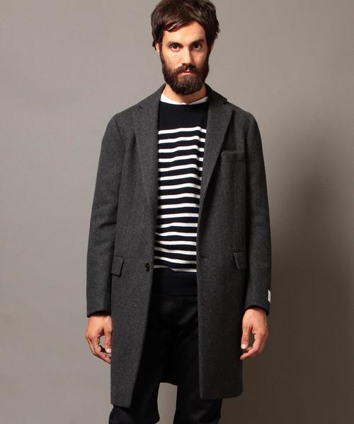 BEAUTY&YOUTH UNITED ARROWS（ビューティーアンドユースユナイテッドアローズ）の「BY ∴ L&Fカシミヤ バスクボーダークルーネックニット◆（ニット/セーター・メンズ・コバルトブルー/ネイビー/ライトグレー/ホワイト・LARGE/MEDIUM/SMALL/X-LARGE）」の12枚目の写真