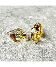 【Willija】金属アレルギー対応《一粒氷》ピアス(MA)