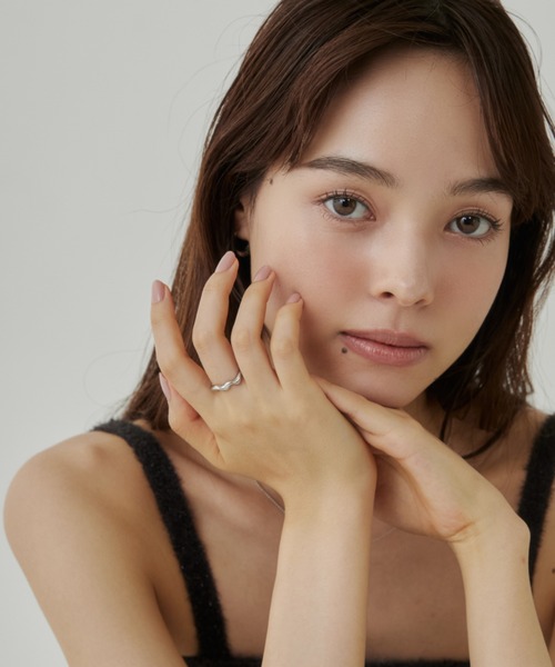 ciite' surgical stainless（シーテサージカルステンレス）の「【 金属アレルギー対応 】 ニュアンスリング サージカルステンレス（リング・レディース・ゴールド/シルバー/ピンクゴールド・11号/9号/7号/13号/15号）」の19枚目の写真