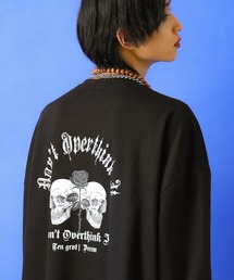 a.p.o.v. デザインプリントオーバーサイズカットソー