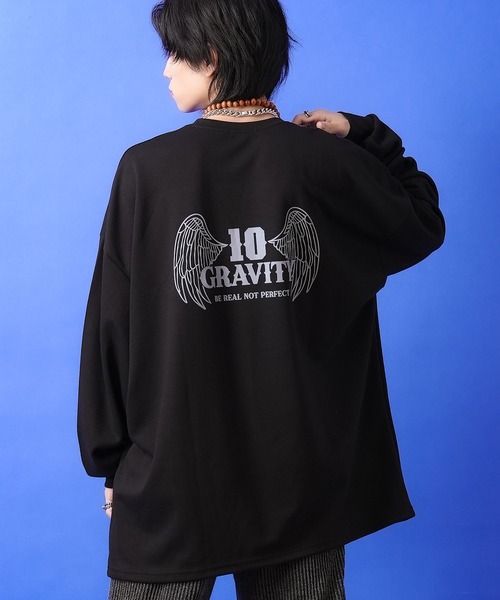 a.p.o.v.(エーピーオービー)の「a.p.o.v. デザインプリントオーバーサイズカットソー(Tシャツ/カットソー・メンズ・ブラック系2/ホワイト系3/ホワイト系1/ホワイト系2/ブラック系1/ブラック系3・ONESIZE)」の6枚目の写真