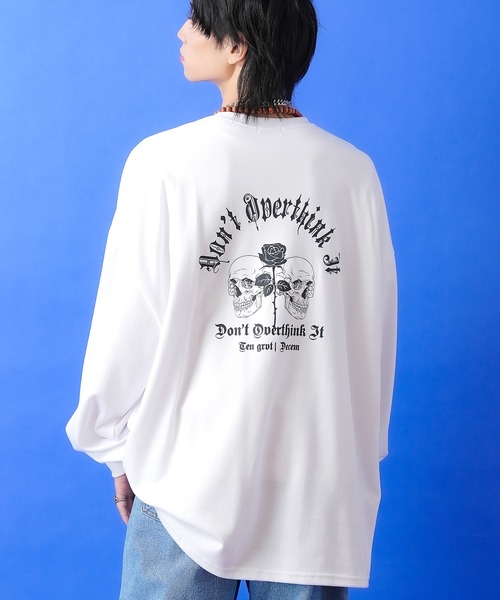 a.p.o.v.(エーピーオービー)の「a.p.o.v. デザインプリントオーバーサイズカットソー(Tシャツ/カットソー・メンズ・ブラック系2/ホワイト系3/ホワイト系1/ホワイト系2/ブラック系1/ブラック系3・ONESIZE)」の22枚目の写真
