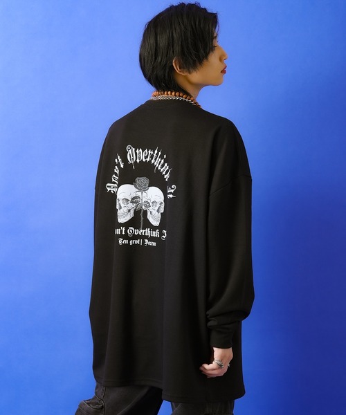 a.p.o.v.(エーピーオービー)の「a.p.o.v. デザインプリントオーバーサイズカットソー(Tシャツ/カットソー・メンズ・ブラック系2/ホワイト系3/ホワイト系1/ホワイト系2/ブラック系1/ブラック系3・ONESIZE)」の19枚目の写真