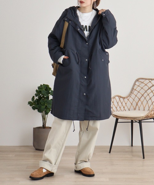 新品☆ミカーレミカーレ 中綿入りモッズコート ￥36,300 2024新作】撥